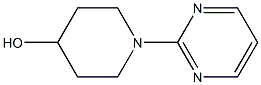 1-PYRIMIDIN-2-YL-PIPERIDIN-4-OL, 95+% Struktur