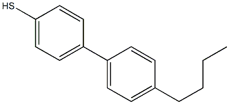 4-(4-N-BUTYLPHENYL)THIOPHENOL 96% Struktur