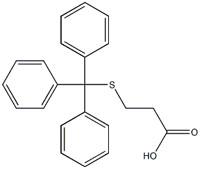 3-TRITYLMERCAPTO-PROPIONIC ACID, >98% Struktur