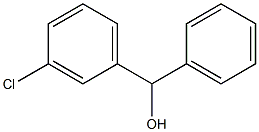 3-CHLOROBENZHYDROL 97% Struktur