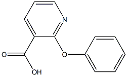 2-PHENOXYPYRIDINE-3-CARBOXYLICCID Struktur