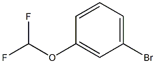 1-BROMO-3-(DIFLUOROMETHOXY)BENZENE, 97+% Struktur