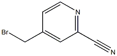 4-BROMOMETHYL-2-CYANO-PYRIDINE Struktur