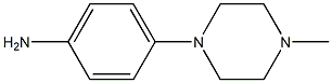 1-METHYL-4-(4-AMINOPHENYL ) PIPERAZINE Struktur