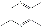 5,6-DIHYDRO-2,3,5-TRIMETHYLPYRAZINE Struktur