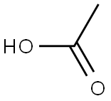 ACETIC ACID 100 % ULTRAPURE Struktur