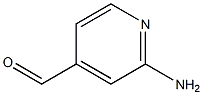 2-AMINOPYRIDINE-4-CARBOXALDEHYDE Struktur