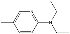 2-(DIETHYLAMINO)-5-METHYLPYRIDINE Struktur