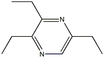 2,3-DIETHYL-5-ETHYLPYRAZINE Struktur