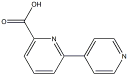 2,4-bipyridine-6-carboxylic acid Struktur