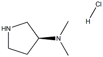 (S) -3-Dimethylaminopyrrolidine HCl Struktur