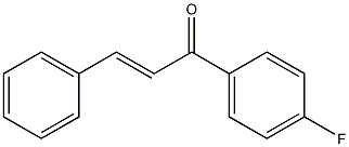 (E)-1-(4-fluorophenyl)-3-phenylprop-2-en-1-one Struktur