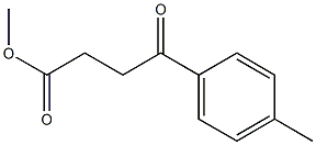 methyl 4-oxo-4-p-tolylbutanoate Struktur