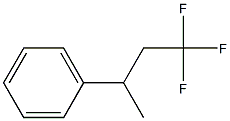 ()-1,1,1-TRIFLUORO-3-PHENYLBUTANE Struktur