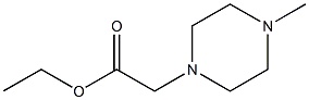 (4-METHYL PIPERAZIN-1-YL) ACETIC ACID ETHYL ESTER Struktur