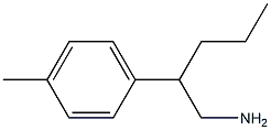 2-(4-METHYLPHENYL)PENTAN-1-AMINE Struktur