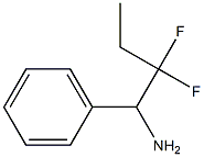 2,2-DIFLUORO-1-PHENYLBUTAN-1-AMINE Struktur