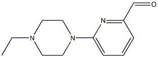 6-(4-ETHYLPIPERAZIN-1-YL)PYRIDINE2-CARBALDEHYDE Struktur