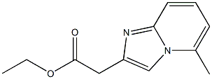 ETHYL (5-METHYLIMIDAZO[1,2-A]PYRIDIN-2-YL)ACETATE Struktur