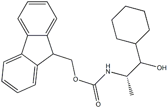 Fmoc-D-Cyclohexylalaninol Struktur