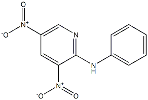 N2-phenyl-3,5-dinitropyridin-2-amine Struktur