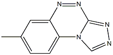 7-methylbenzo[e][1,2,4]triazolo[3,4-c][1,2,4]triazine Struktur