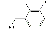 N-(2,3-dimethoxybenzyl)-N-methylamine Struktur