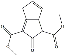 dimethyl 2-oxo-1,2,4,6a-tetrahydropentalene-1,3-dicarboxylate Struktur