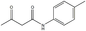 N1-(4-methylphenyl)-3-oxobutanamide Struktur