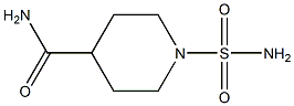 1-(aminosulfonyl)piperidine-4-carboxamide Struktur