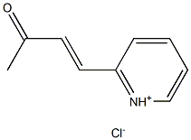 4-pyridinium-2-ylbut-3-en-2-one chloride Struktur