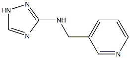 N-(3-pyridinylmethyl)-1H-1,2,4-triazol-3-amine Struktur