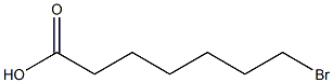 7-Bromheptanoic acid Struktur