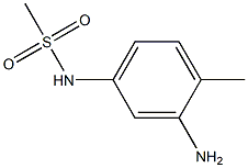 N-(3-amino-4-methylphenyl)methanesulfonamide Struktur