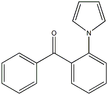 phenyl[2-(1H-pyrrol-1-yl)phenyl]methanone Struktur