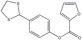 4-(1,3-dithiolan-2-yl)phenyl 2-furoate Struktur