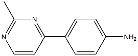 4-(2-methylpyrimidin-4-yl)aniline Struktur