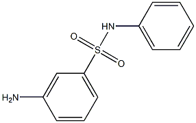 3-amino-N-phenylbenzenesulfonamide Struktur