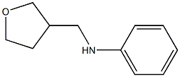 N-(tetrahydrofuran-3-ylmethyl)aniline Struktur