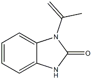 1-isopropenyl-2,3-dihydro-1H-benzo[d]imidazol-2-one Struktur