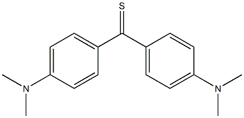 di[4-(dimethylamino)phenyl]methanethione Struktur