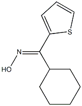 cyclohexyl(2-thienyl)methanone oxime Struktur