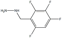 1-(2,3,4,6-tetrafluorobenzyl)hydrazine Struktur