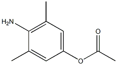 1-(4-Amino-3,5-dimethyl-phenyl)-acetic acid Struktur