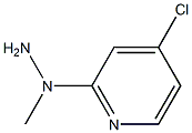 1-(4-chloropyridin-2-yl)-1-methylhydrazine Struktur