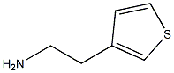 2-(thiophen-3-yl)ethanamine Struktur