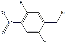 2,5-DIFLUORO-4-NITROBENZYL BROMIDE Struktur