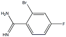 2-bromo-4-fluorobenzamidine Struktur