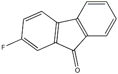 2-fluoro-9H-fluoren-9-one Struktur