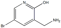 3-(aminomethyl)-5-bromopyridin-2-ol Struktur